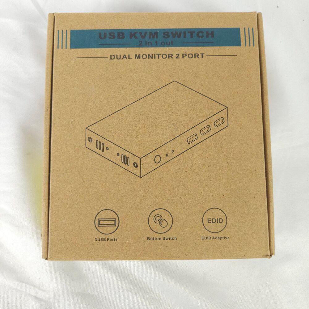 8k 60hz HDMI displayport kvm Switch 2 Monitors 2 Computers 4k 240hz USB kvm swit